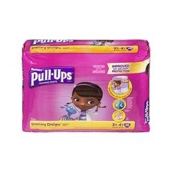 Huggies Pull-Ups Pants Learning Designs Girls 3T-4T 38's
