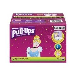 Huggies Pull-Ups Nighttime Training Pants Giga Pack Girls 2T-3T 68's