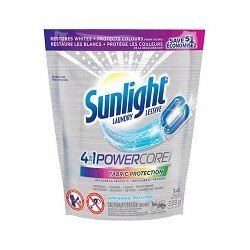 Sunlight Powercore Laundry Pacs Fabric Protection Sparkling Breeze 338 g