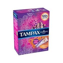 Tampax Radiant Plastic...