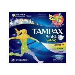 Tampax Pearl Active Tampons...