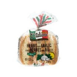 D'Italiano Herbs with Garlic Sausage Buns 426 g
