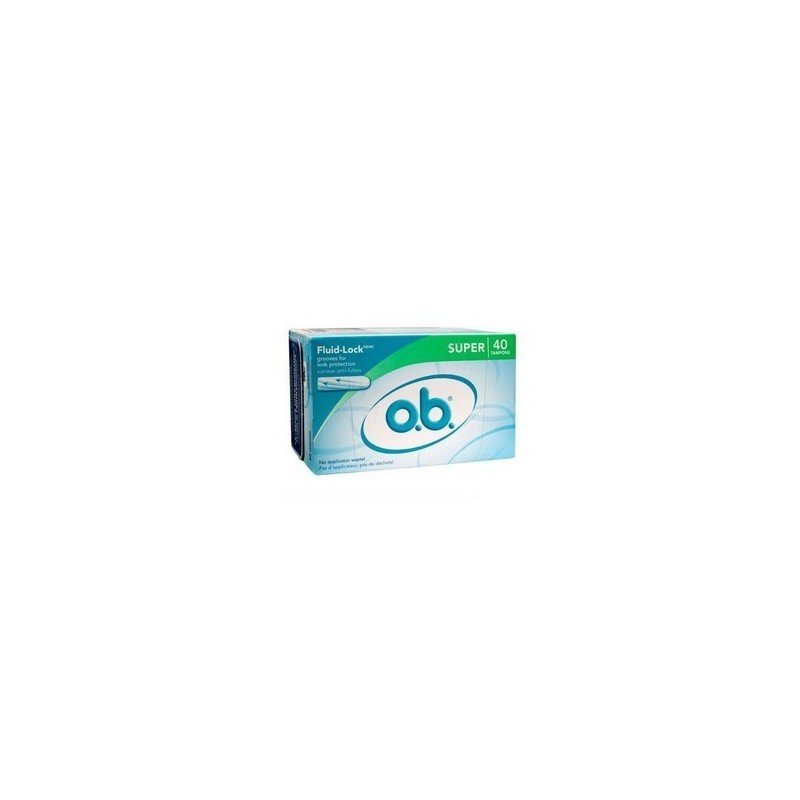 o.b. Tampons Non-Applicator Super 40's