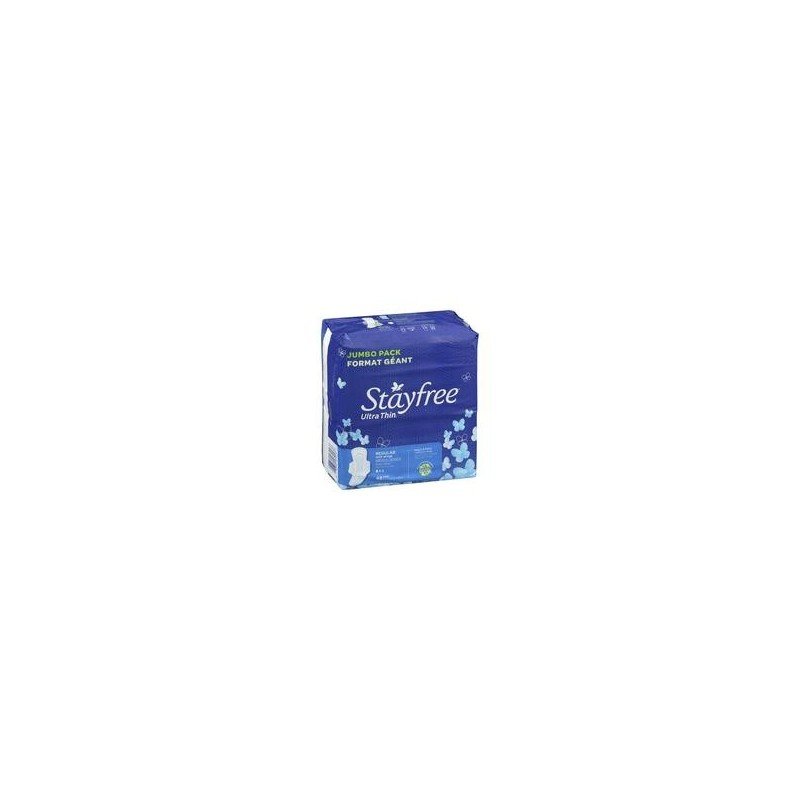 Stayfree Ultra Thin Pads Regular with Wings 48's