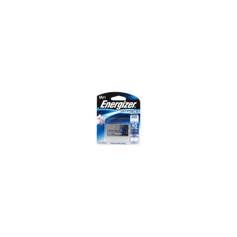 Energizer Ultimate Lithium Battery 9V each