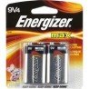 Energizer Max Batteries 9V 4's