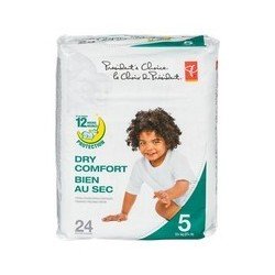 PC Dry Comfort Diapers Size...
