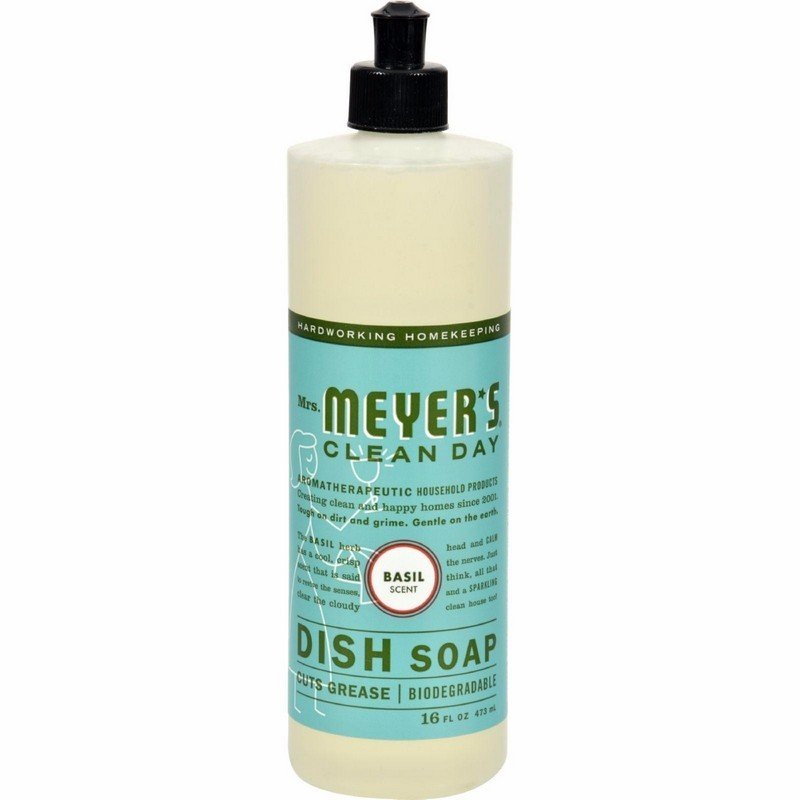 Mrs Meyer’s Clean Day Dish Soap Basil 473 ml