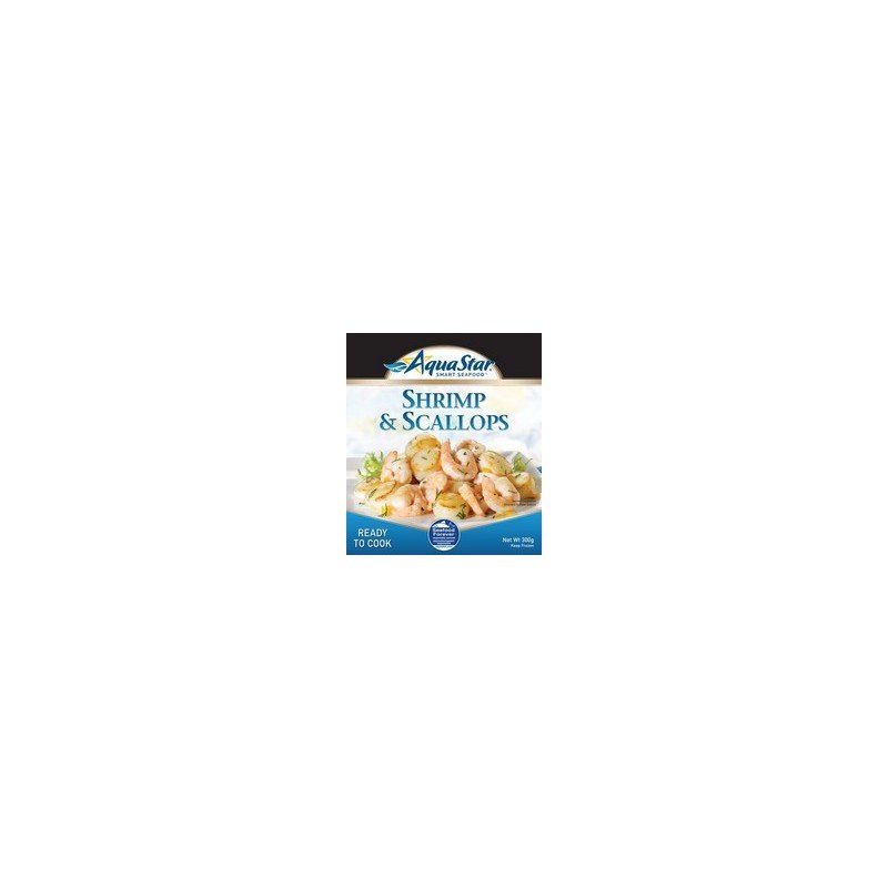Aqua Star Shrimp & Scallops 300 g