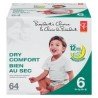 PC Dry Comfort Diapers Size 6 64's