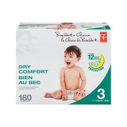 PC Diapers Size 3 180's