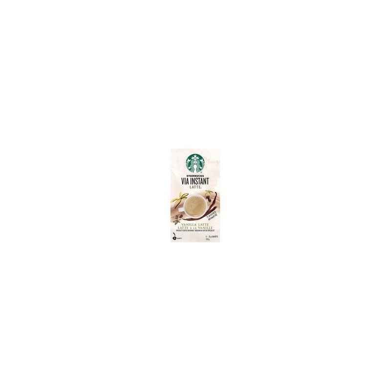 Starbucks Via Instant Coffee Vanilla Latte 8's