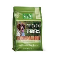 VitaLife Chicken Tenders All Natural Dog Treats 400 g