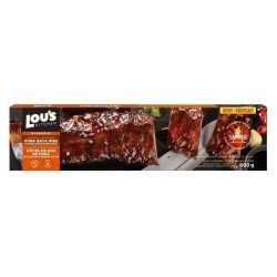 Lou’s BBQ Company Naturally Smoked Pork Back Ribs 500 g