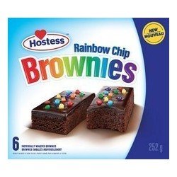 Hostess Rainbow Chip Brownies 252 g