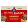 Maple Leaf Natural Pork Breakfast Sausage Patties Fully Cooked 300 g