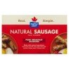 Maple Leaf Natural Pork Breakfast Sausages Fully Cooked 300 g