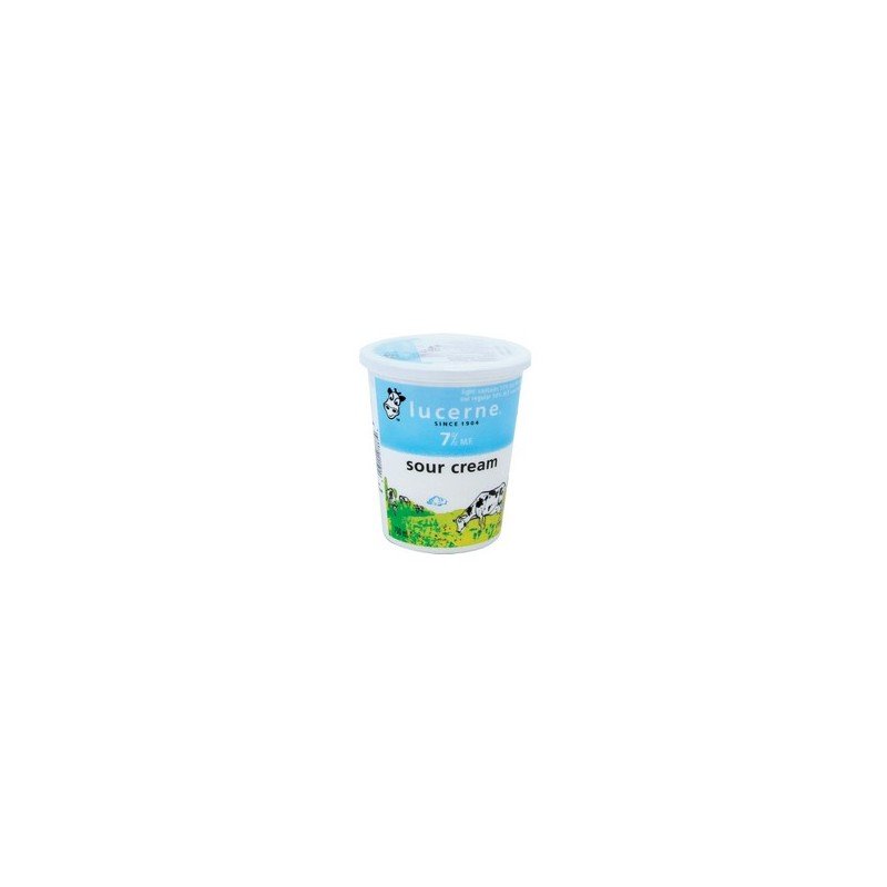 Lucerne 7% Light Sour Cream 750 ml