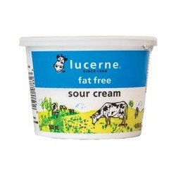 Lucerne Fat Free Sour Cream...