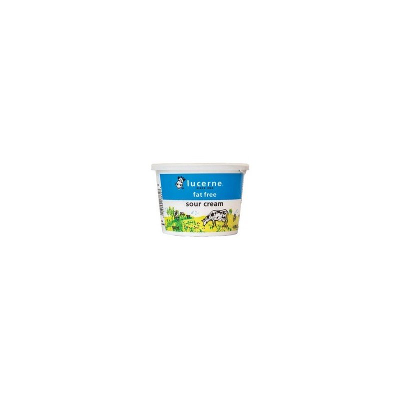 Lucerne Fat Free Sour Cream 500 ml