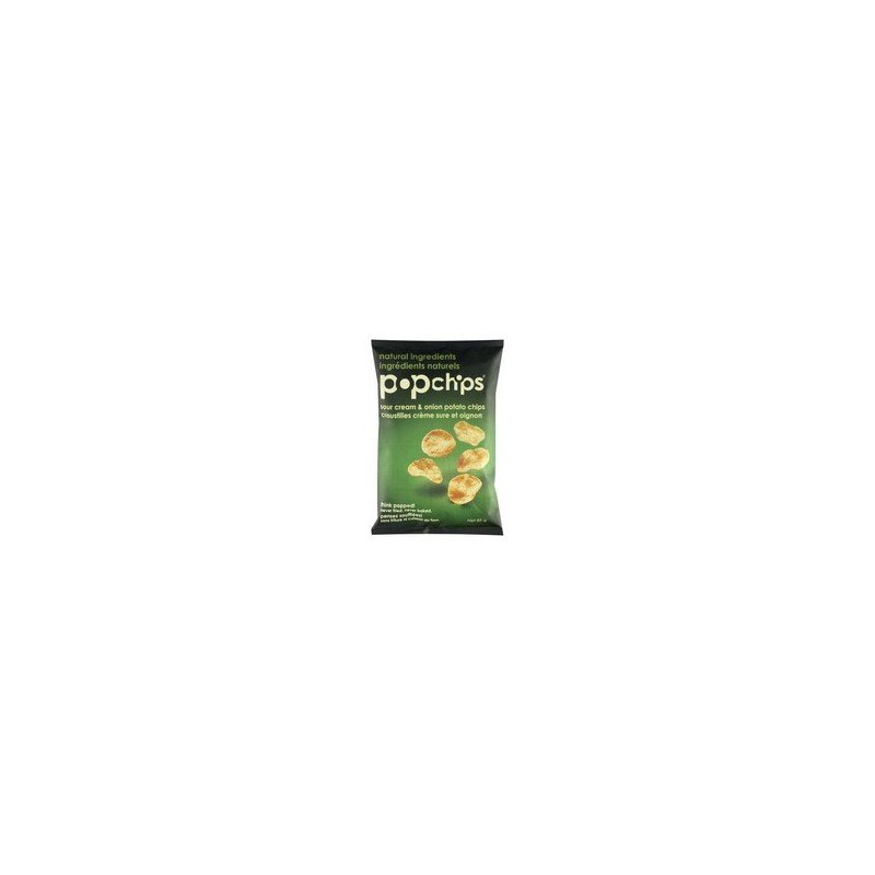 Popchips Potato Chips Sour Cream & Onion 85 g