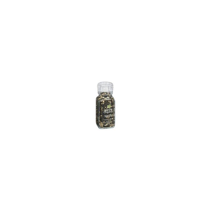 Simply Organic Peppercorn Blend with Grinder 75 g