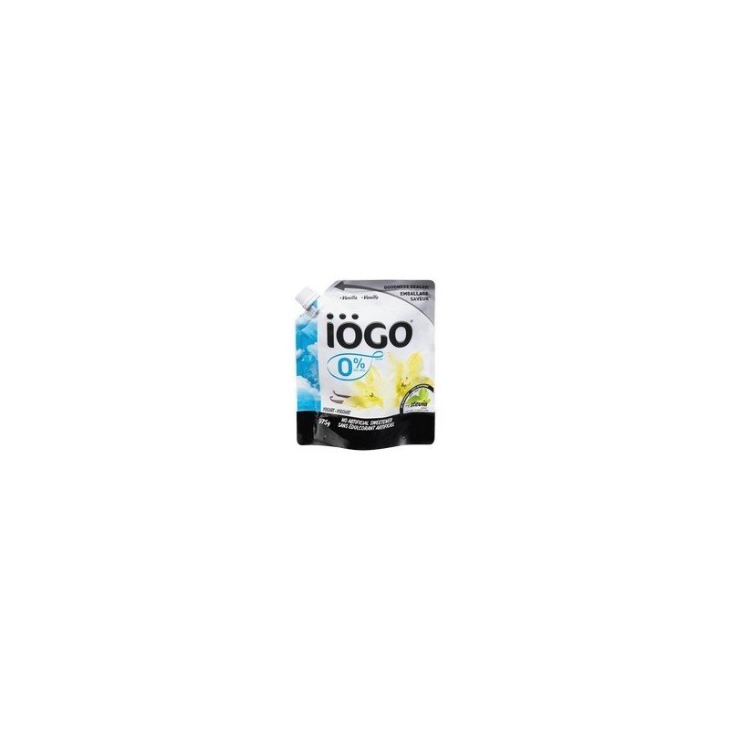 Iogo Greek Yogurt Vanilla 0% Fat 975 g