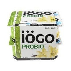Iogo Yogurt Vanilla 2.5% Fat 8 x 100 g