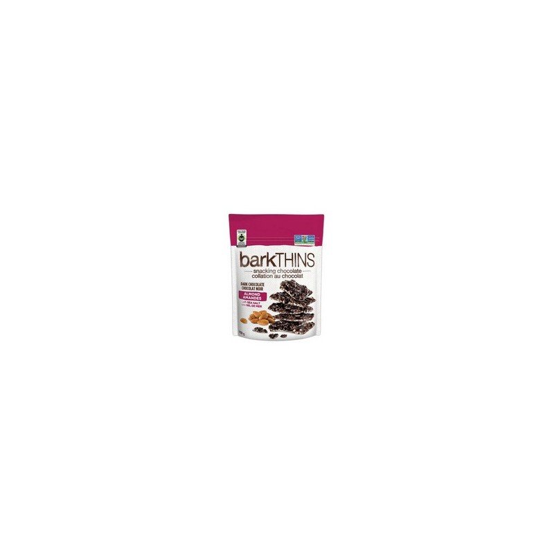 barkTHINS Dark Chocolate Almond with Sea Salt 150 g