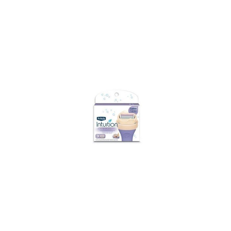 Schick Intuition Pure Nourishment Razor Refills 3's