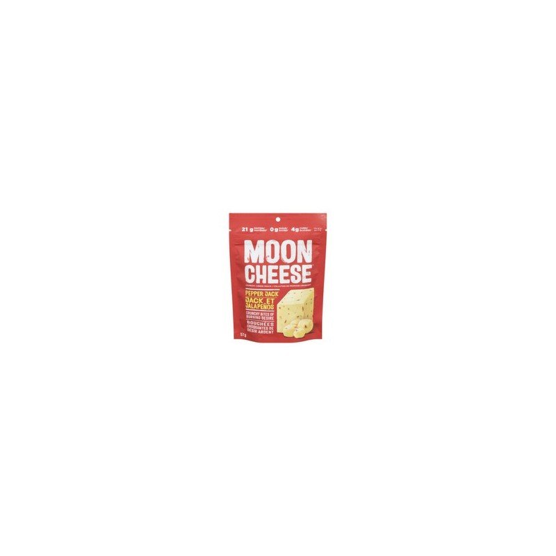 Moon Cheese Pepper Jack Crunchy Bites Snacks 57 g