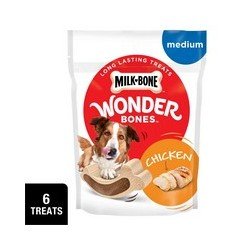 Milk-Bone Wonder Bones Medium Dog Treats Chicken 533 g