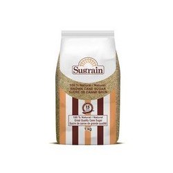 Sugrain 100% Natural Brown Cane Sugar 1 kg