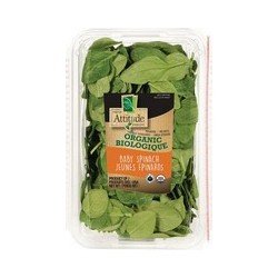 Fresh Attitude Organic Baby Spinach 283 g