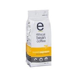 Ethical Bean Organic Coffee Sweet Espresso Medium Dark Whole Bean 340 g