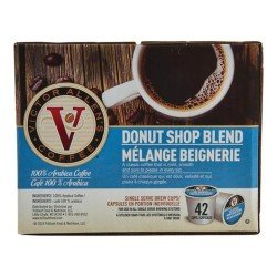 Victor Allen’s Donut Shop Blend K-Cup Coffee 42’s