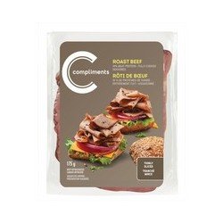 Compliments Thinly Sliced Roast Beef 175 g
