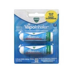 Vicks Vapor Inhaler Twin Tray