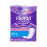 Always Anti-Bunch Xtra Protection Panty Liners Regular Clean Scent 54's