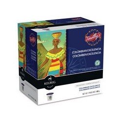 Timothy's Coffee Colombian Excelencia Medium Roast K-Cups 18's