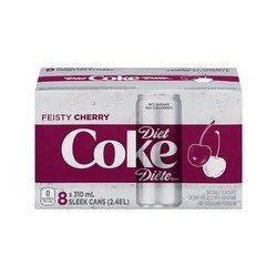 Diet Coke Feisty Cherry 8 x 310 ml