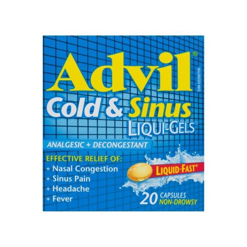 Advil Cold & Sinus Liqui-Gels 20's