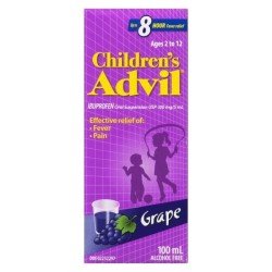 Children’s Advil Dye-Free Grape 100 ml