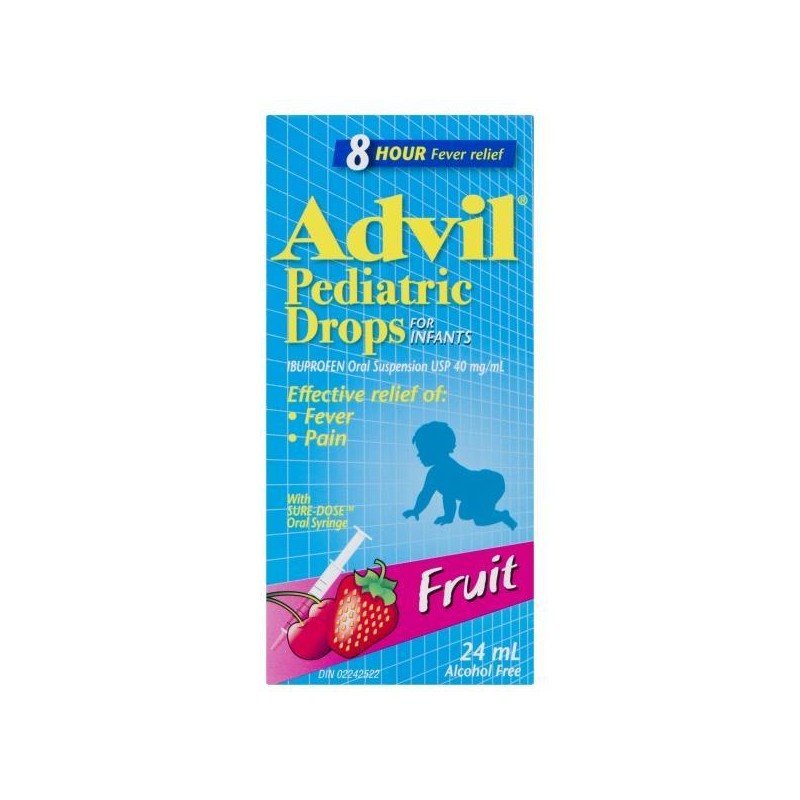 Advil Pedriatric Drops Fruit 24 ml