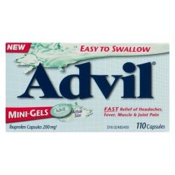 Advil 200 mg Mini Liqui-Gels 110's