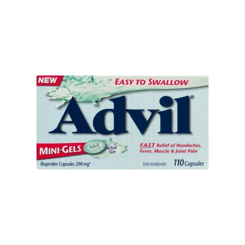 Advil 200 mg Mini Liqui-Gels 110's
