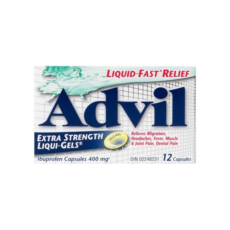 Advil 400 mg Extra Strength Liqui-Gels 12's