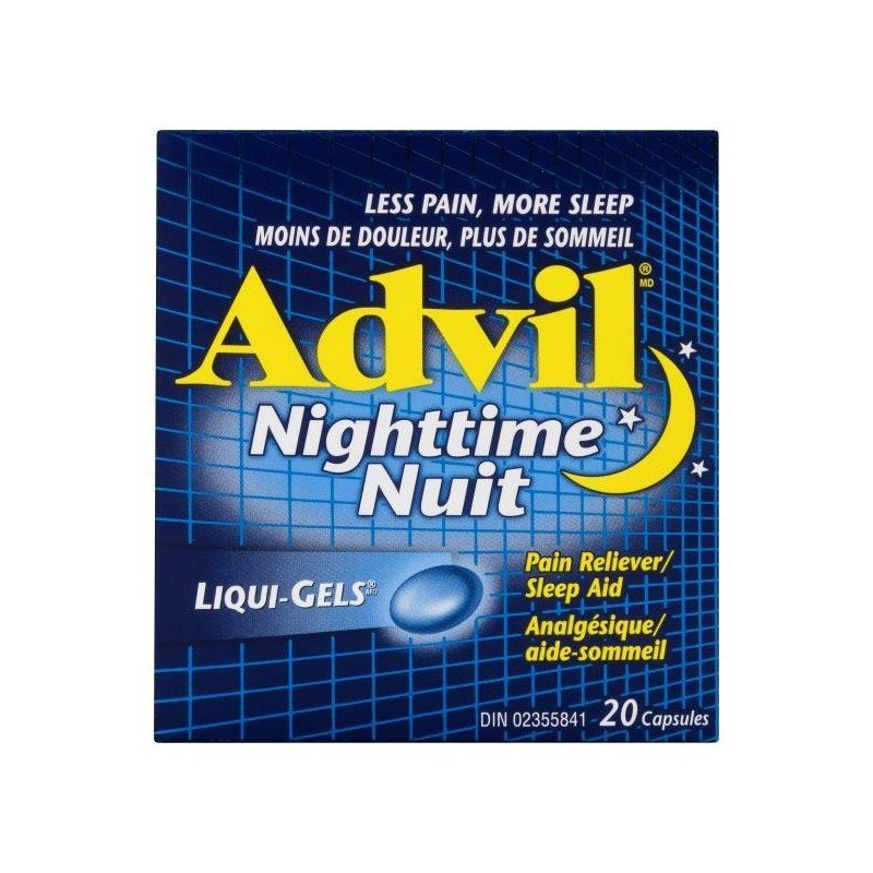 Advil Nighttime Liqui-Gels 20's