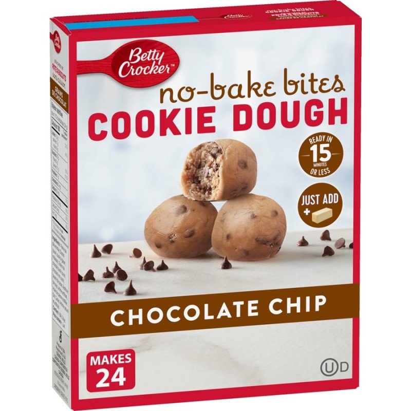 Betty Crocker No Bakes Bites Chocolate Chip Cookie Dough 292 g