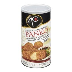 4C Japanese Style Panko Seasoned Bread Crumbs 227 g